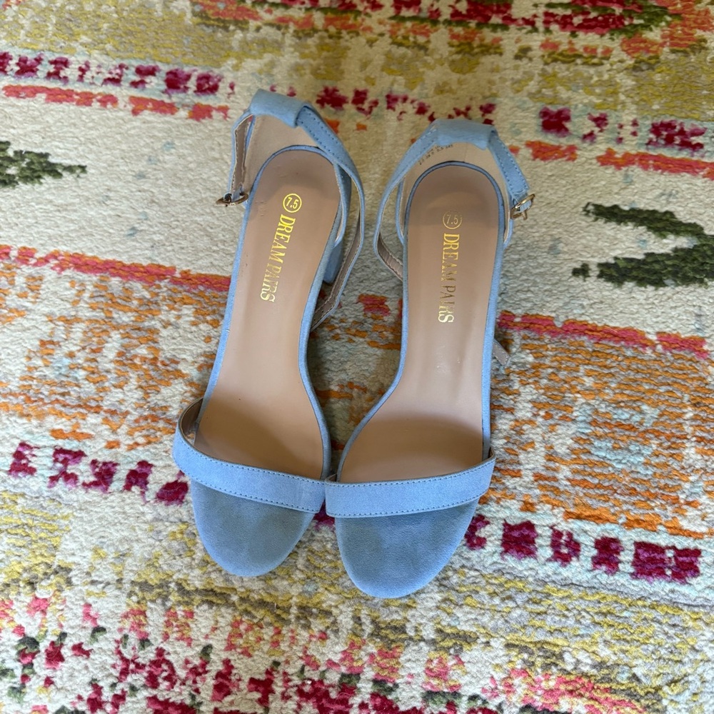 Light Blue Heels